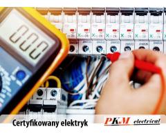 Certyfikowany elektryk, instalacje elektryczne, montaż, modernizacja