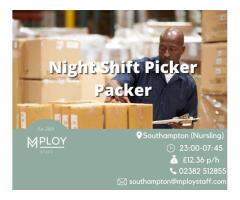 Picker/Packer Night Shift