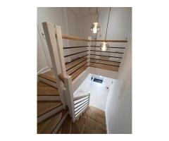 NAKŁADKI NA SCHODY RENOWACJA SCHODÓW BALUSTRAD DĄB JESION - Image 1