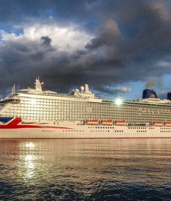 Statek wycieczkowy P&O przewożący tysiące Brytyjczyków „rozbija się” u wybrzeży Majorki