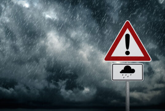 Sztorm Claudia: Met Office wydaje ostrzeżenie pogodowe przed deszczem