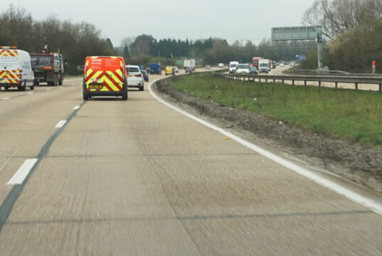 Zamknięcia dróg M3 i M27 w Hampshire w ten weekend